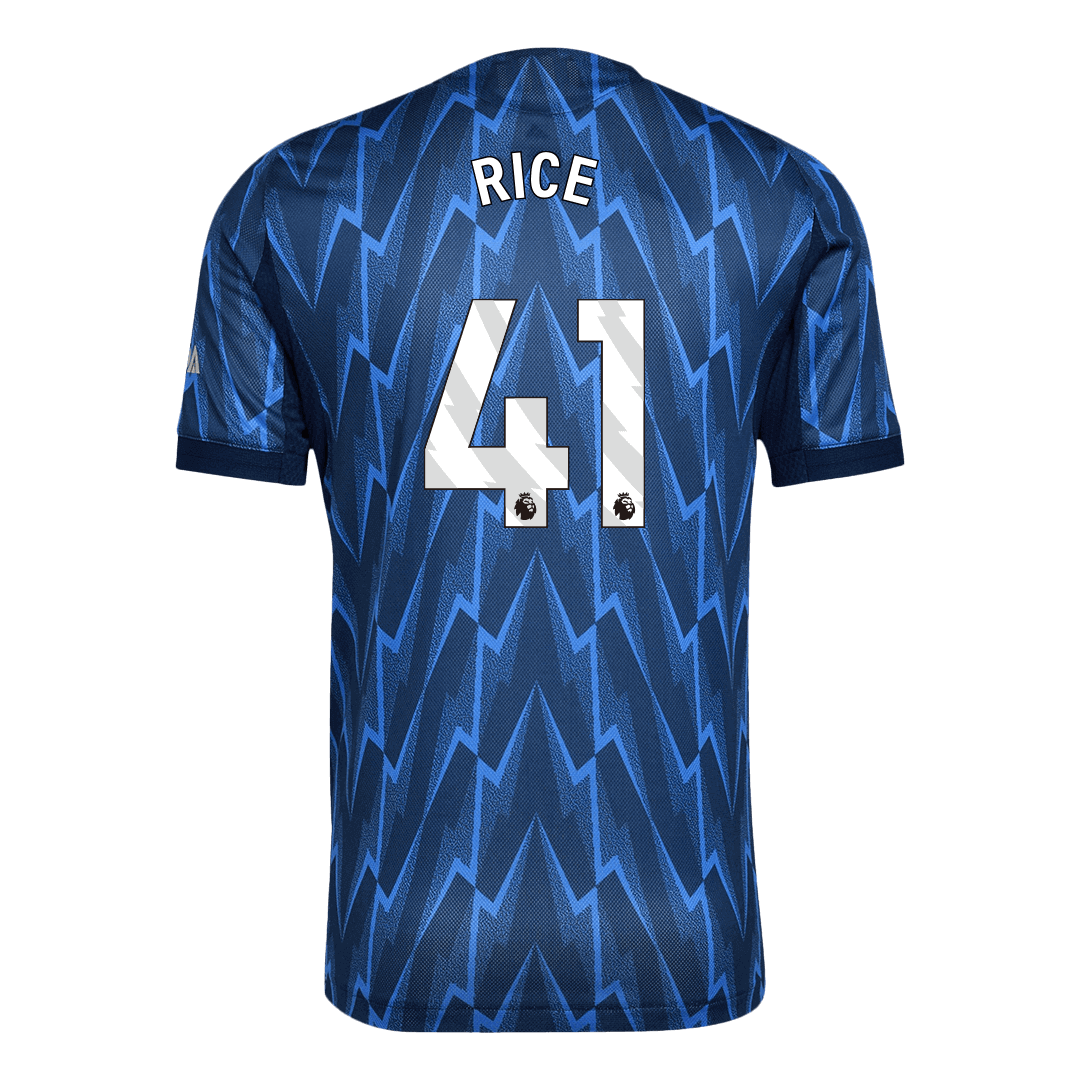 RICE #41 Mens Arsenal Away Jersey 2025/26 - Player Version (Slim Fit)