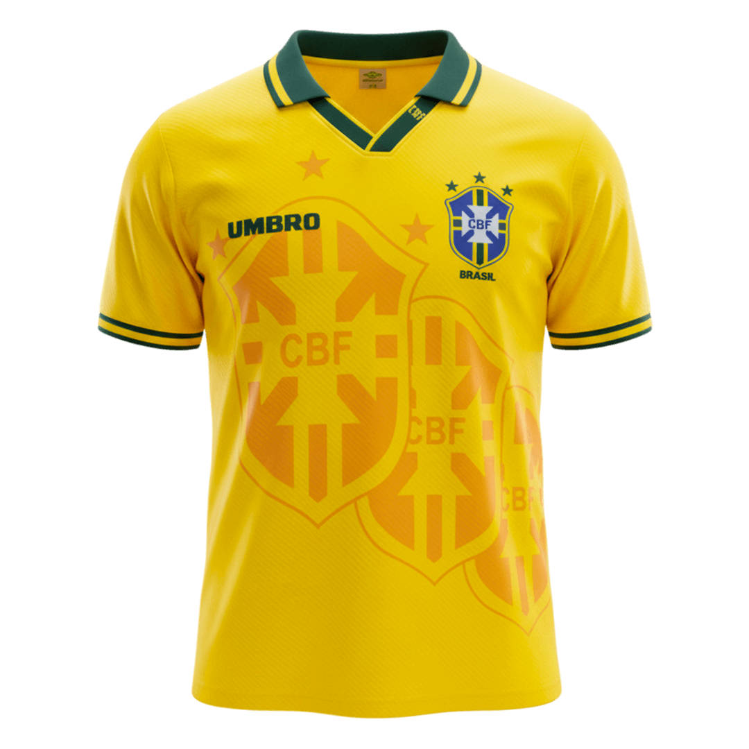 Retro 1994 Mens Brazil Home Jersey