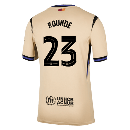 KOUNDE #23 Mens Barcelona Away Jersey 2025/26 - UCL