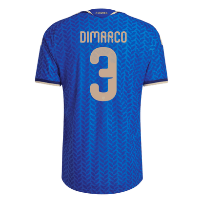 DIMARCO #3 Mens Italy World Cup Home Jersey 2026 - Player Version (Slim Fit)
