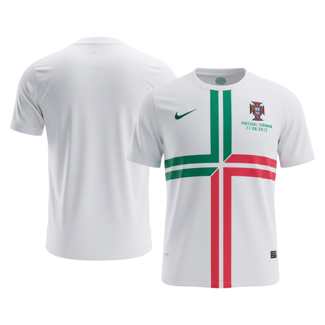 Retro 2012 Mens Portugal Away Jersey