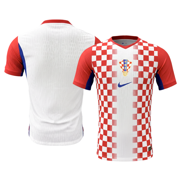Mens Croatia World Cup Home Jersey 2026 - Player Version (Slim Fit)