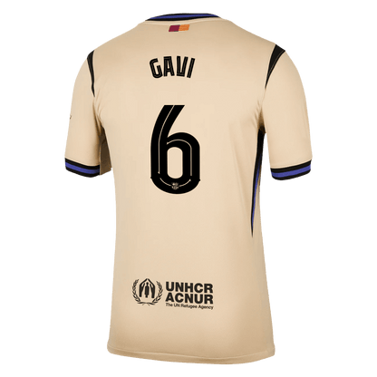 GAVI #6 Mens Barcelona Away Jersey 2025/26 - UCL