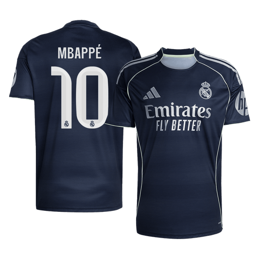MBAPPÉ #10 Mens Real Madrid Away Jersey 2025/26 [PREMIUM]