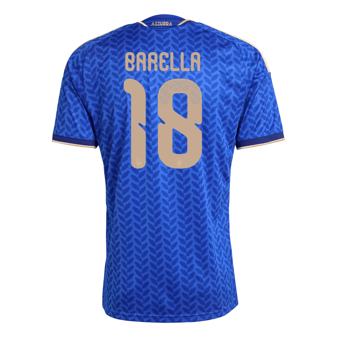 BARELLA #18 Mens Italy World Cup Home Jersey 2026