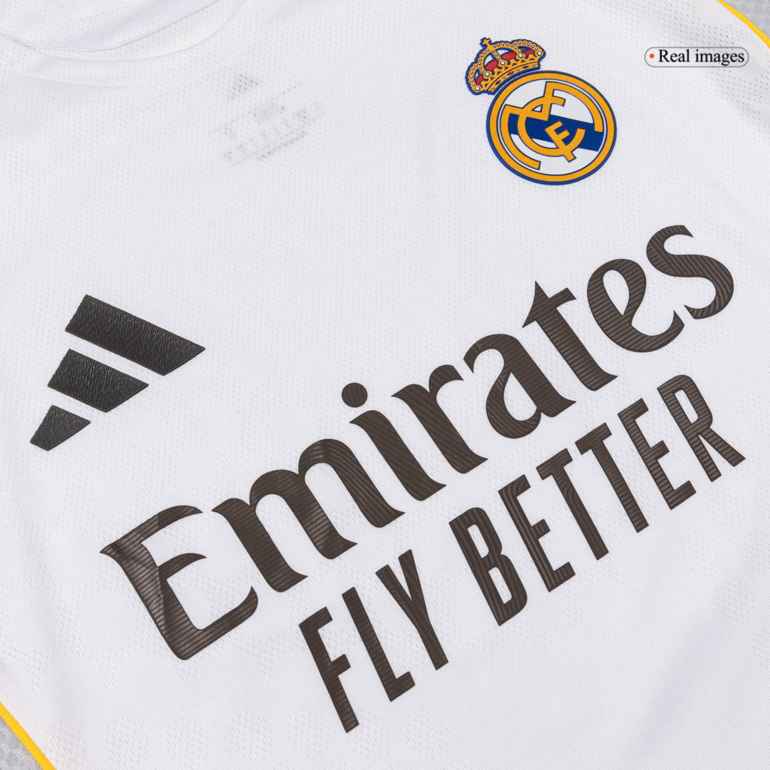 F.MENDY #23 Mens Real Madrid Home Jersey 2025/26 - Player Version (Slim Fit) [PREMIUM]