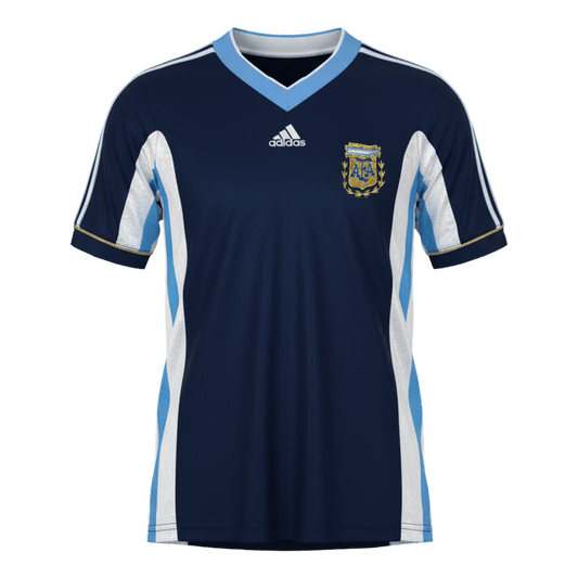 Retro 1998 Mens Argentina Away Jersey
