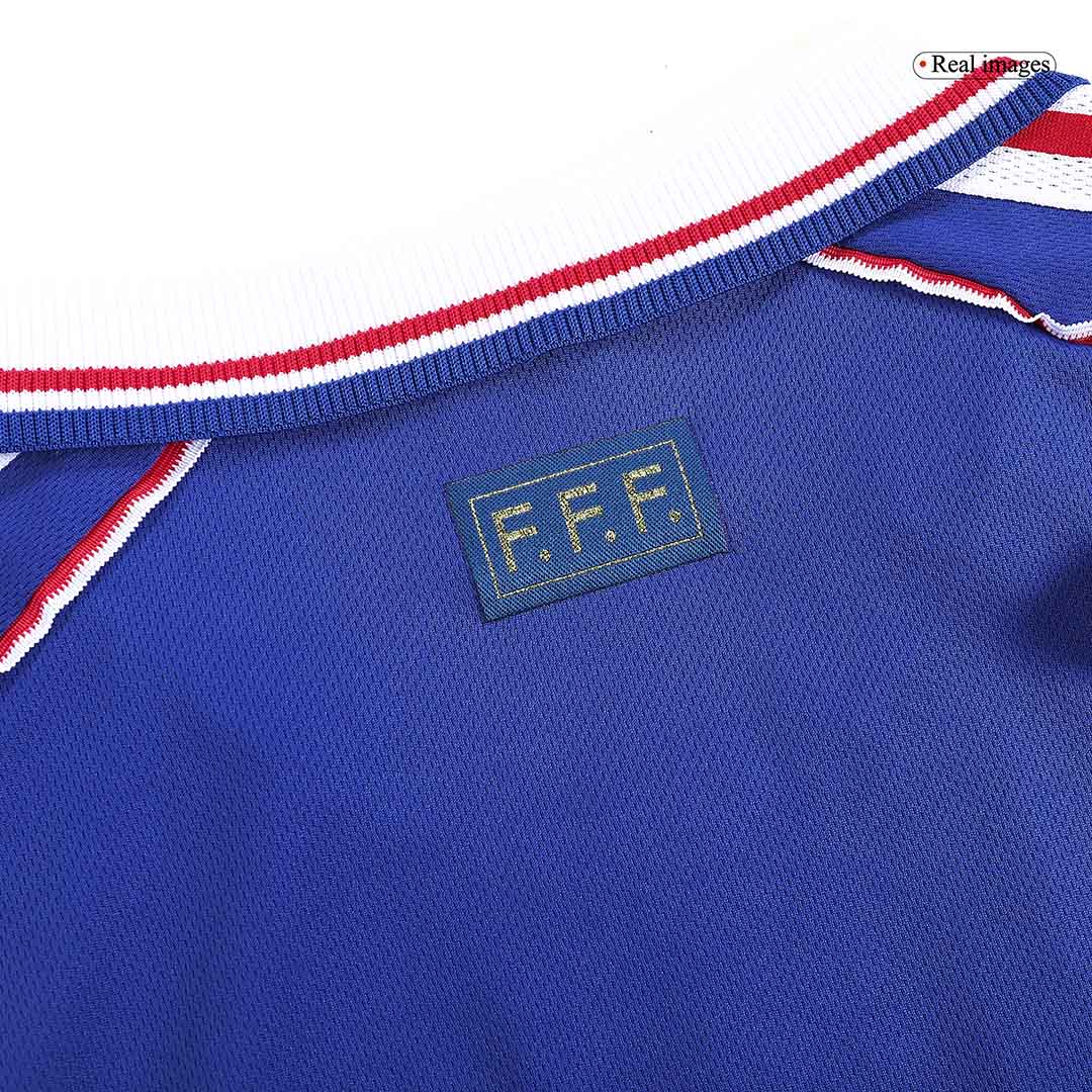 Retro 1998 Mens France World Cup Home Jersey