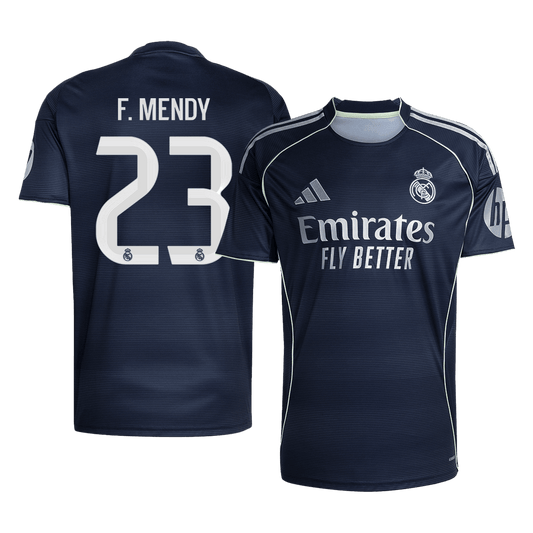 F.MENDY #23 Mens Real Madrid Away Jersey 2025/26 [PREMIUM]