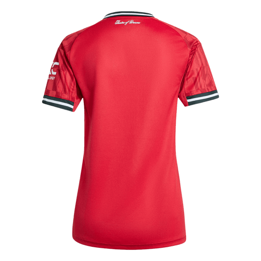 Womens Manchester United Home Jersey 2025/26