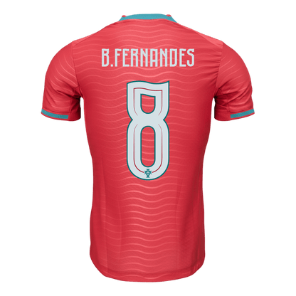 B.FERNANDES #8 Mens Portugal World Cup Home Jersey 2026 - Player Version (Slim Fit)