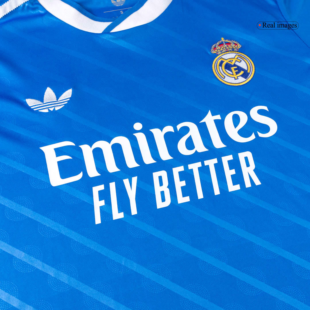 Mens Real Madrid Third Long Sleeve Jersey 2025/26