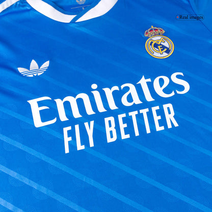 Mens Real Madrid Third Long Sleeve Jersey 2025/26