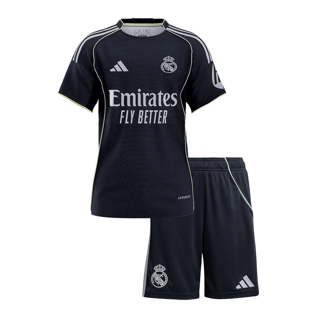 Kids Real Madrid Away Kit 2025/26 [PREMIUM]