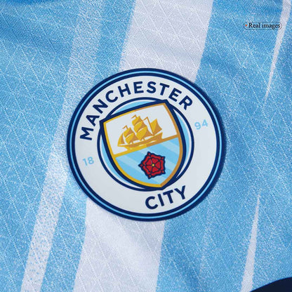 Mens Manchester City Home Jersey 2025/26 - Player Version (Slim Fit)