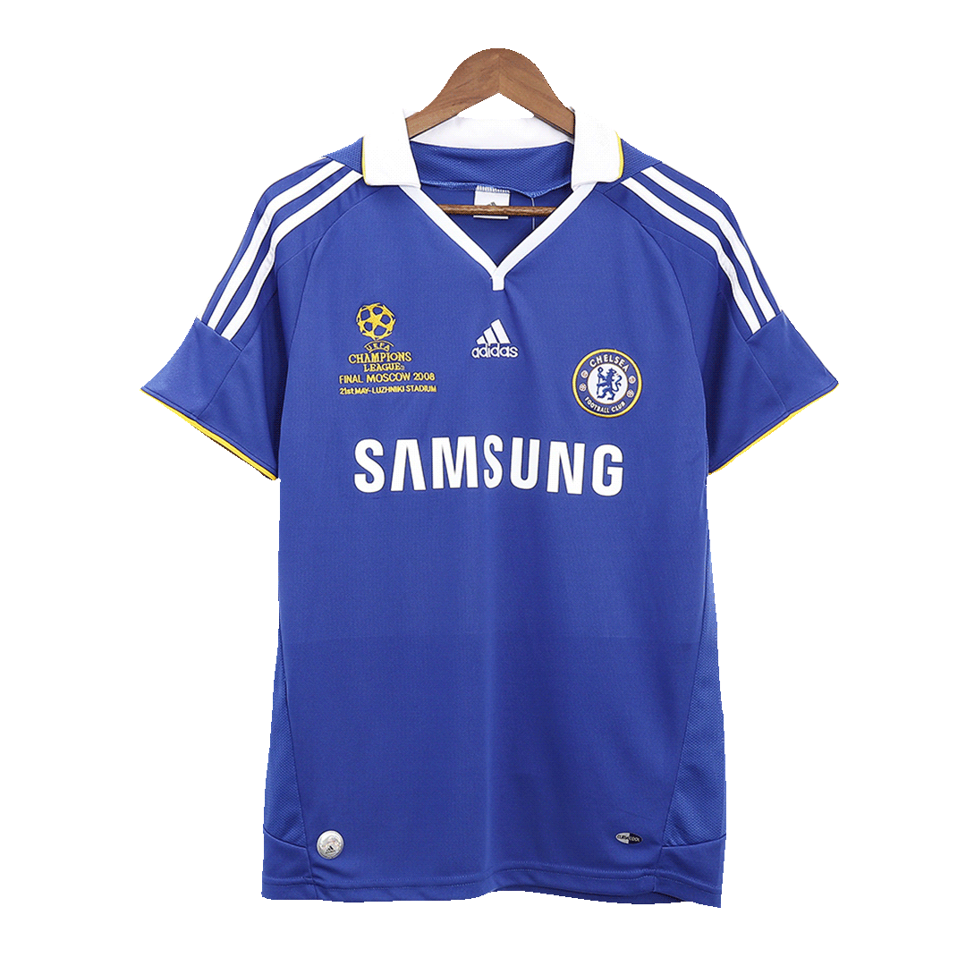 Retro 2008 Mens Chelsea Home Jersey - UCL - UCL Final