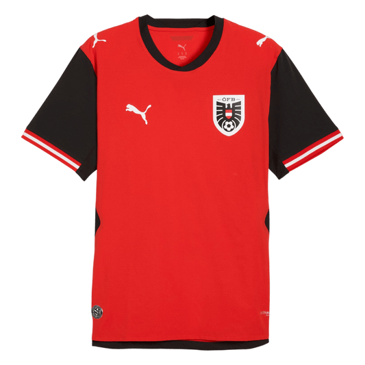 Mens Austria World Cup Home Jersey 2026 - Player Version (Slim Fit)