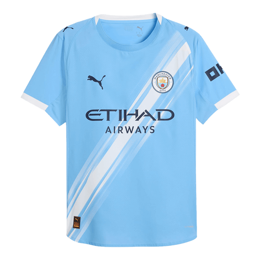 REIJNDERS #4 Mens Manchester City Home Jersey 2025/26 - Player Version (Slim Fit)