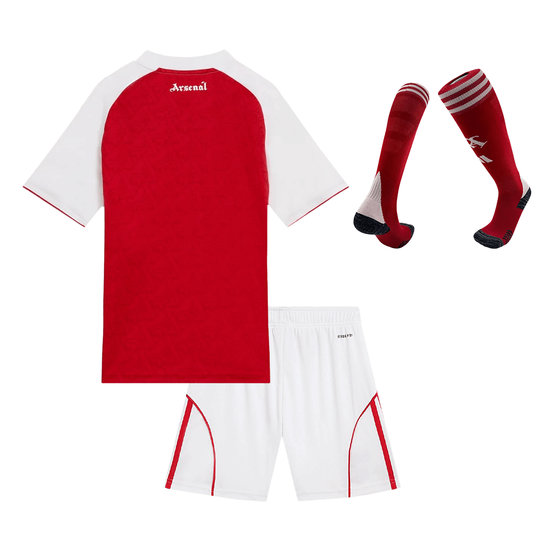 Kids Arsenal Home Full Kit 2025/26