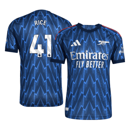 RICE #41 Mens Arsenal Away Jersey 2025/26 - Player Version (Slim Fit)
