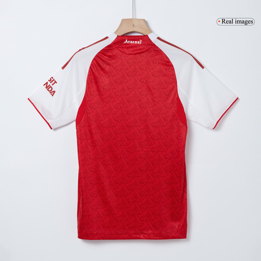 SAKA #7 Mens Arsenal Home Jersey 2025/26 - Player Version (Slim Fit)
