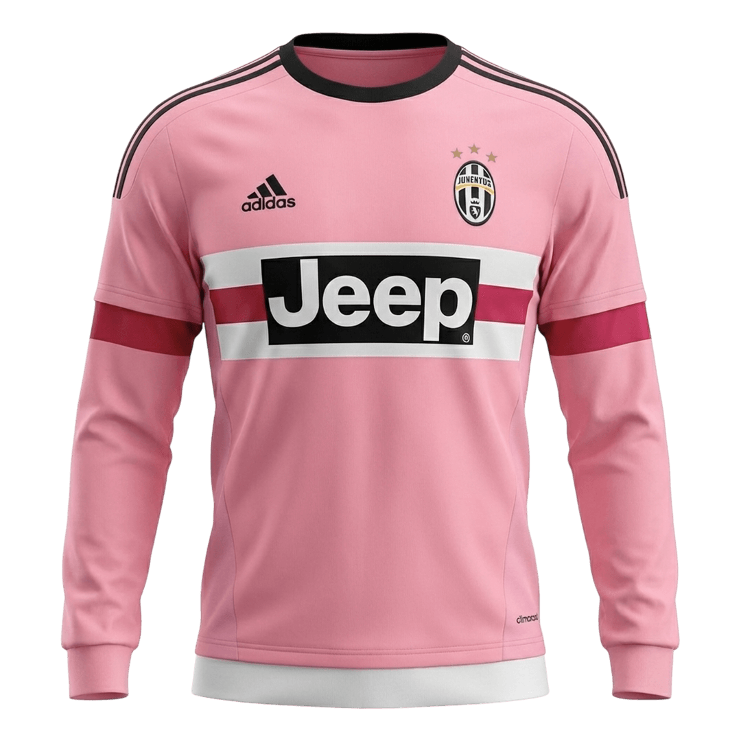 Retro 2015/16 Mens Juventus Away Long Sleeve Jersey