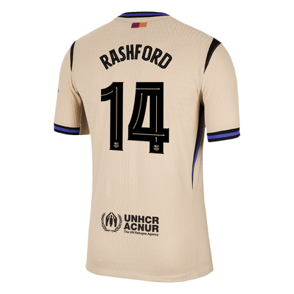 RASHFORD #14 Mens Barcelona Away Jersey 2025/26 UCL - Player Version (Slim Fit)