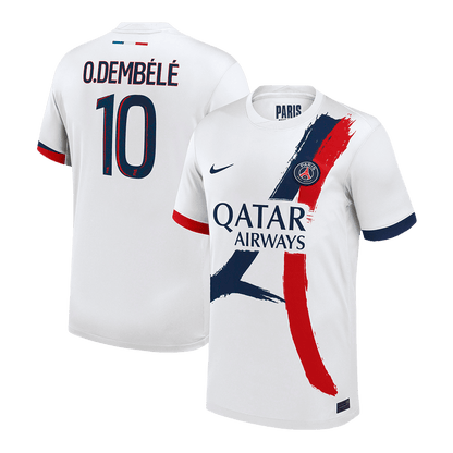 O.DEMBÉLÉ #10 Mens PSG Away Jersey 2025/26