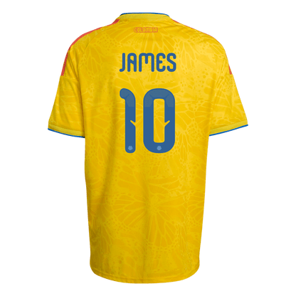 JAMES #10 Mens Colombia World Cup Home Jersey 2026