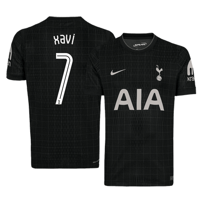 XAVI #7 Mens Tottenham Hotspur Away Jersey 2025/26 - UCL