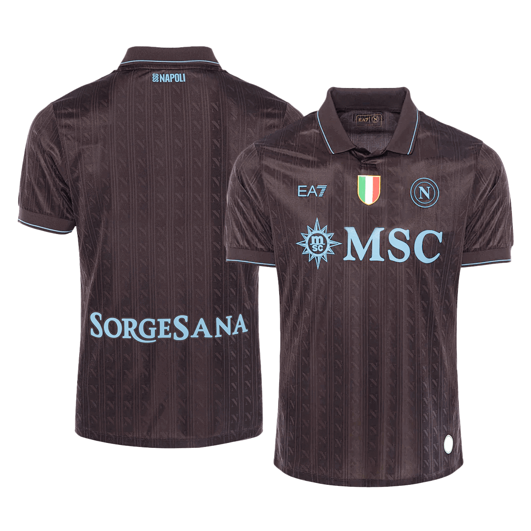 Mens Napoli Third Jersey 2025/26 - Player Version (Slim Fit)