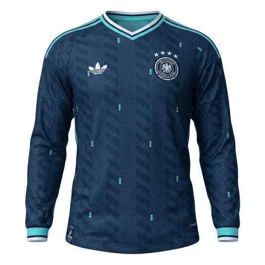 Mens Germany World Cup Away Long Sleeve Jersey 2026