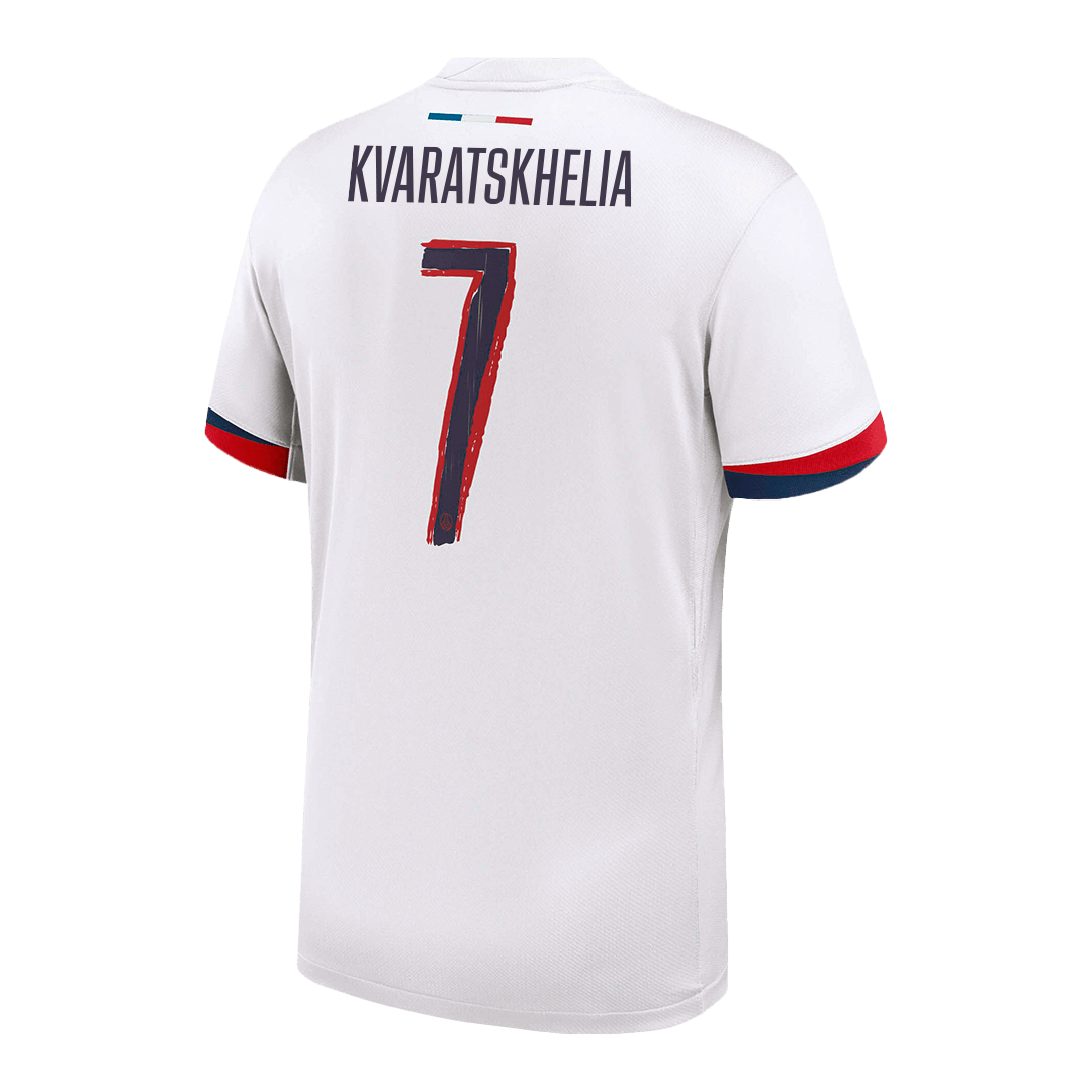 KVARATSKHELIA #7 Mens PSG Away Jersey 2025/26 - UCL