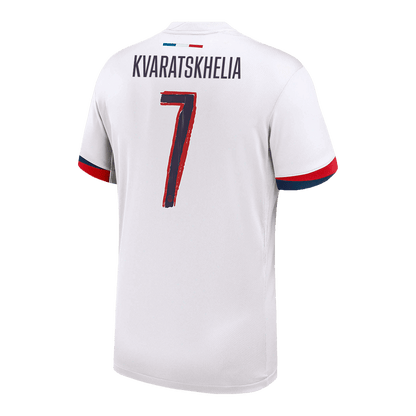 KVARATSKHELIA #7 Mens PSG Away Jersey 2025/26 - UCL
