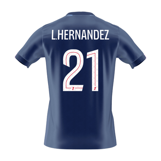 L.HERNANDEZ #21 Mens PSG Home Jersey 2025/26 [PREMIUM]