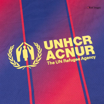 Mens Barcelona Home Long Sleeve Jersey 2025/26