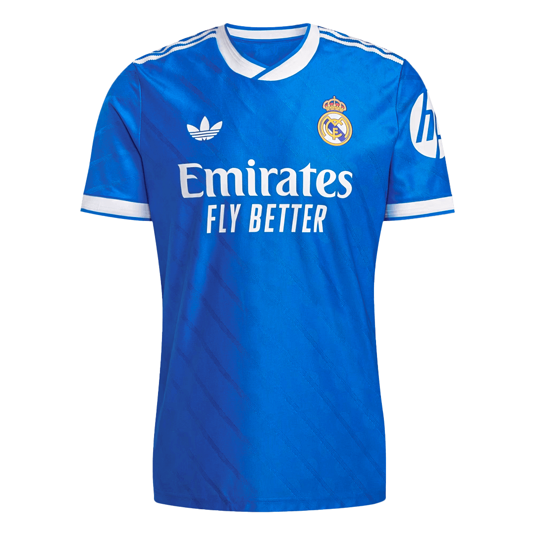 TCHOUAMENI #14 Mens Real Madrid Third Jersey 2025/26 - Player Version (Slim Fit)