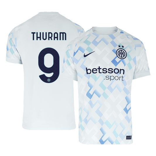 THURAM #9 Mens Inter Milan Away Jersey 2025/26