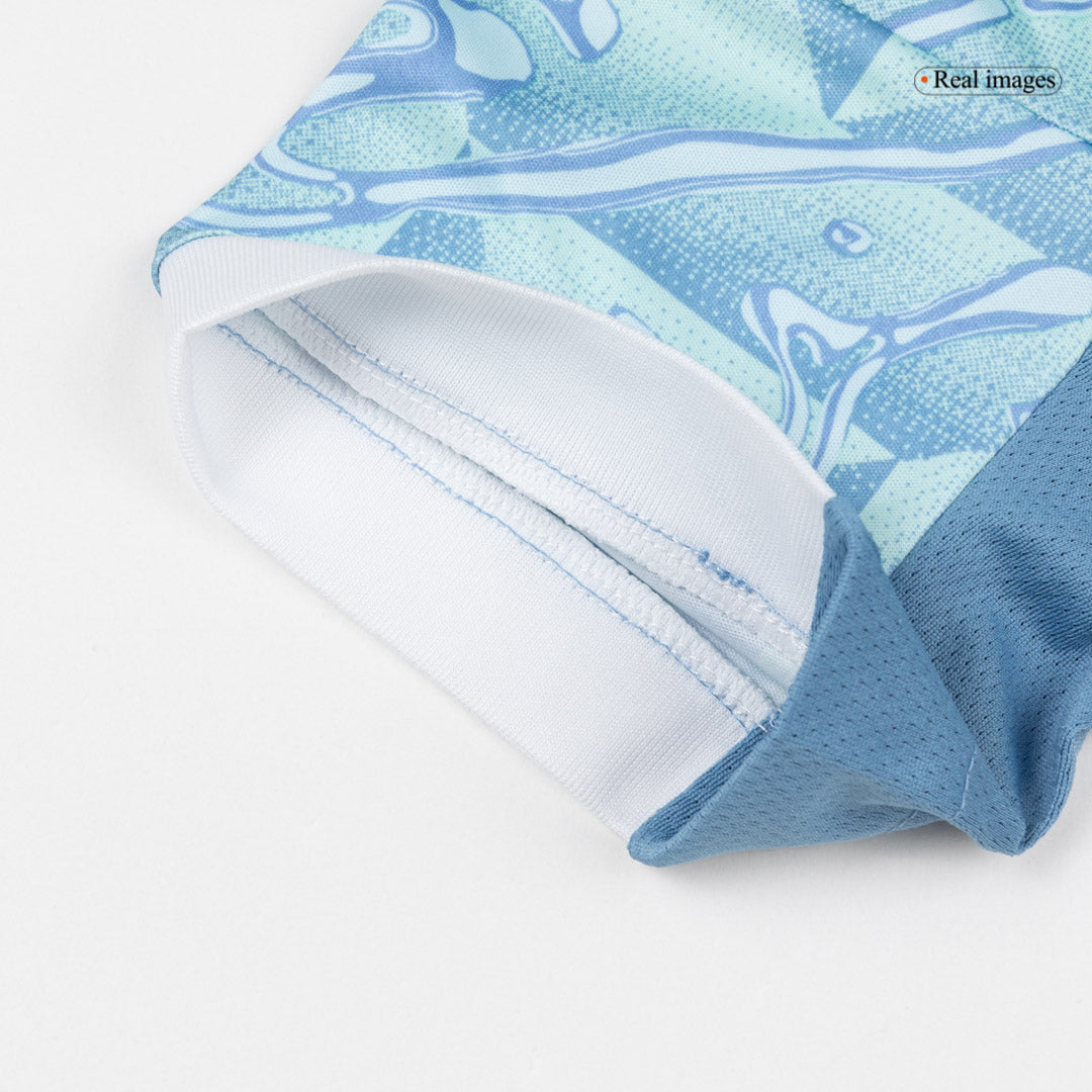 Kids Juventus Away Full Kit 2025/26