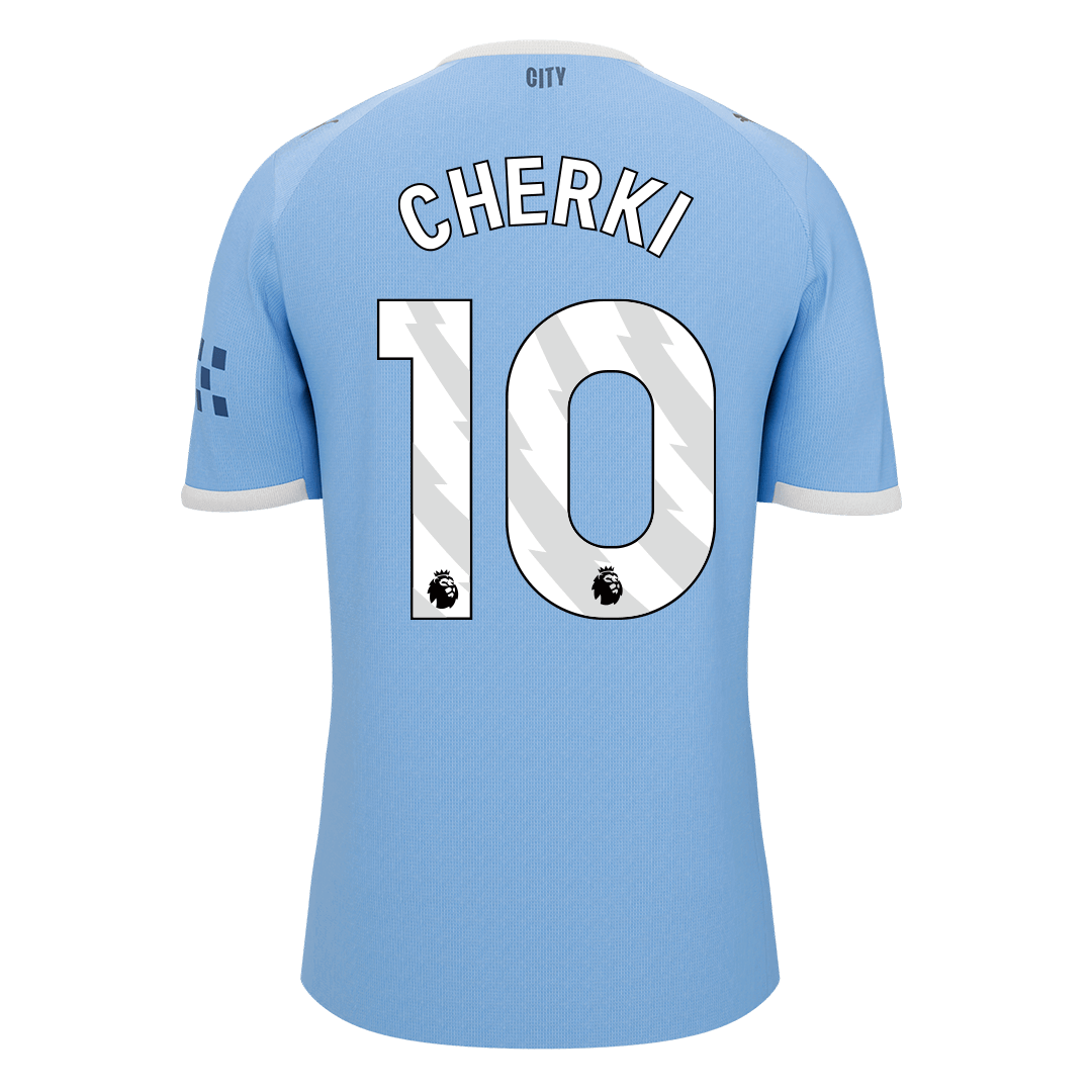 CHERKI #10 Mens Manchester City Home Jersey 2025/26 [PREMIUM]