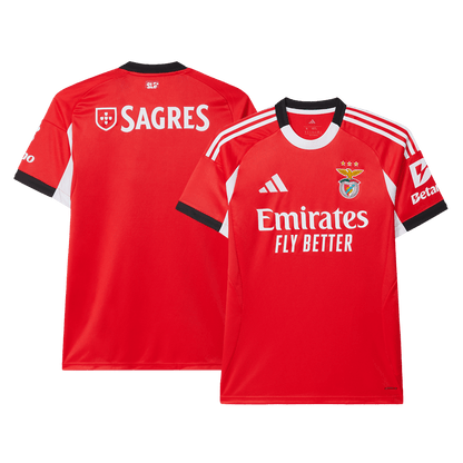 Mens Benfica Home Jersey 2025/26