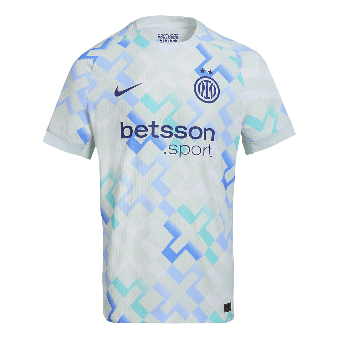 DUMFRIES #2 Mens Inter Milan Away Jersey 2025/26 - Player Version (Slim Fit)