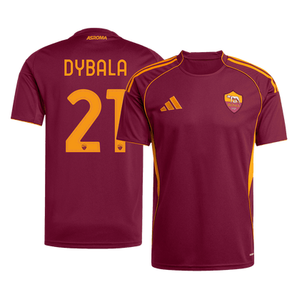 DYBALA #21 Mens Roma Home Jersey 2025/26