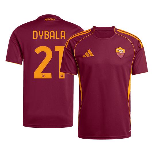 DYBALA #21 Mens Roma Home Jersey 2025/26