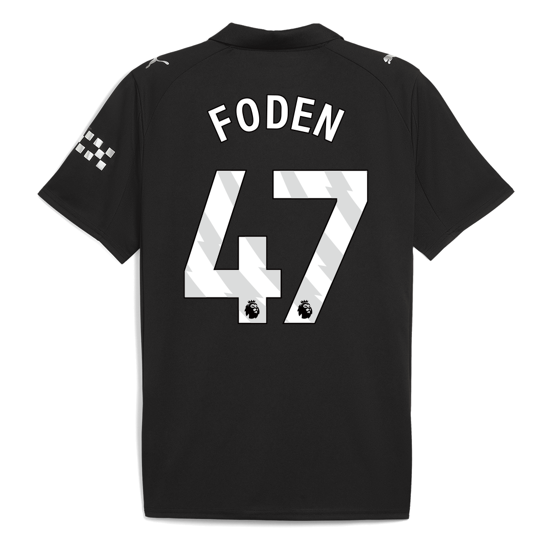 FODEN #47 Mens Manchester City Away Jersey 2025/26
