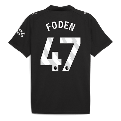 FODEN #47 Mens Manchester City Away Jersey 2025/26