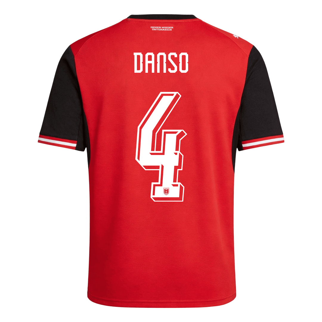 DANSO #4 Mens Austria World Cup Home Jersey 2026