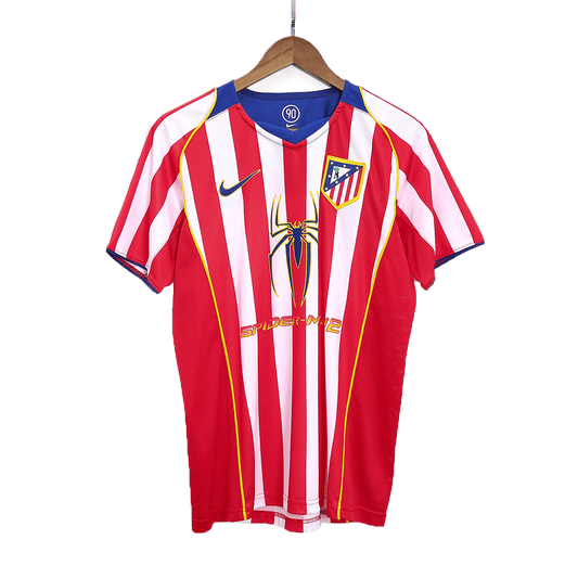 Retro 2004/05 Mens Atletico Madrid Home Jersey