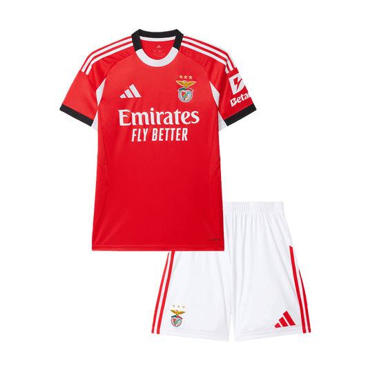 Kids Benfica Home Kit 2025/26