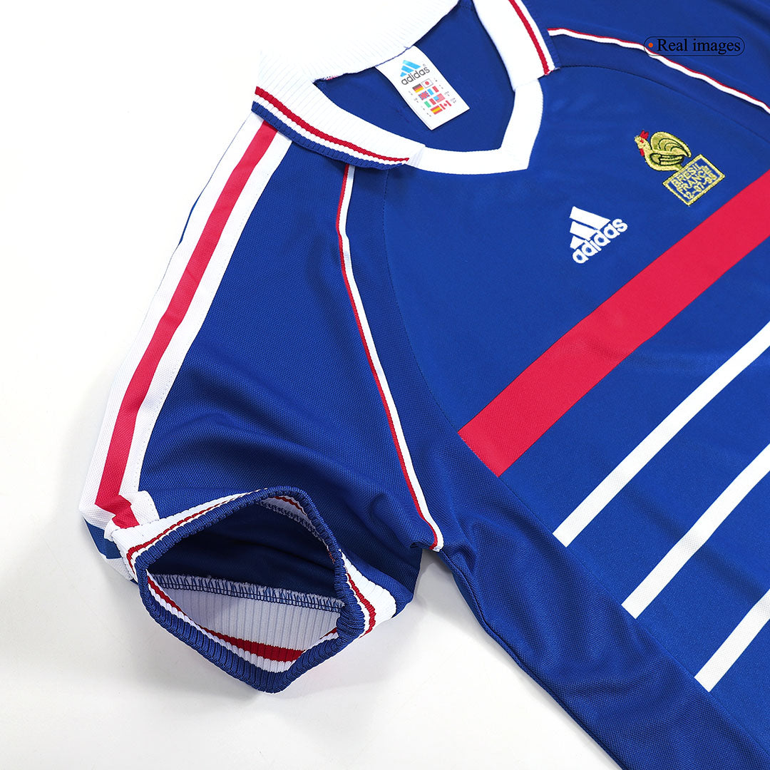 Retro 1998 Mens France Home Jersey